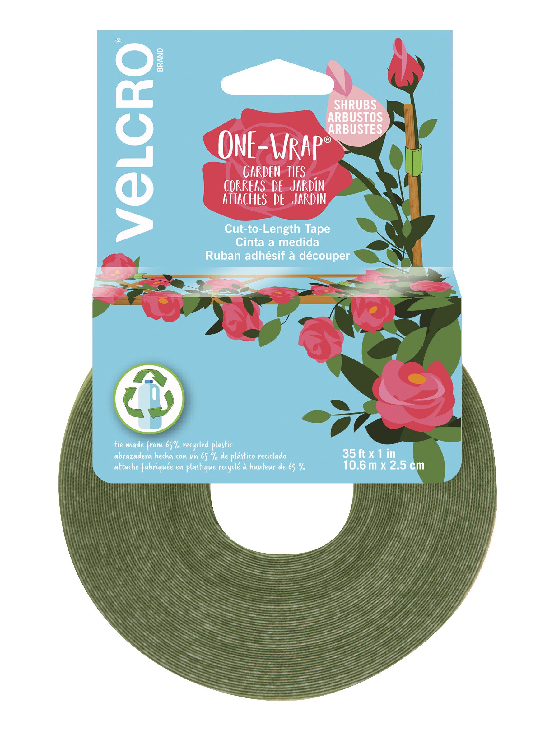 VELCRO BRAND® Garden Ties Made From 65% Recycled Content